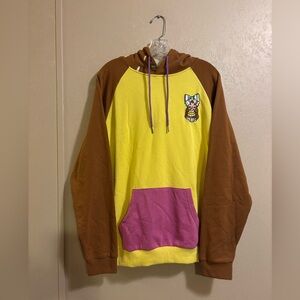 NWOT Moriah Elizabeth Grateful Monkey Hoodie sz L